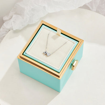 Ewige Liebe & Brief Silberne Kette