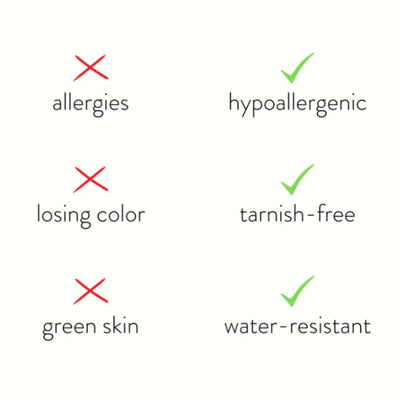 Silberne rechteckige Creolen-Ohrhänger