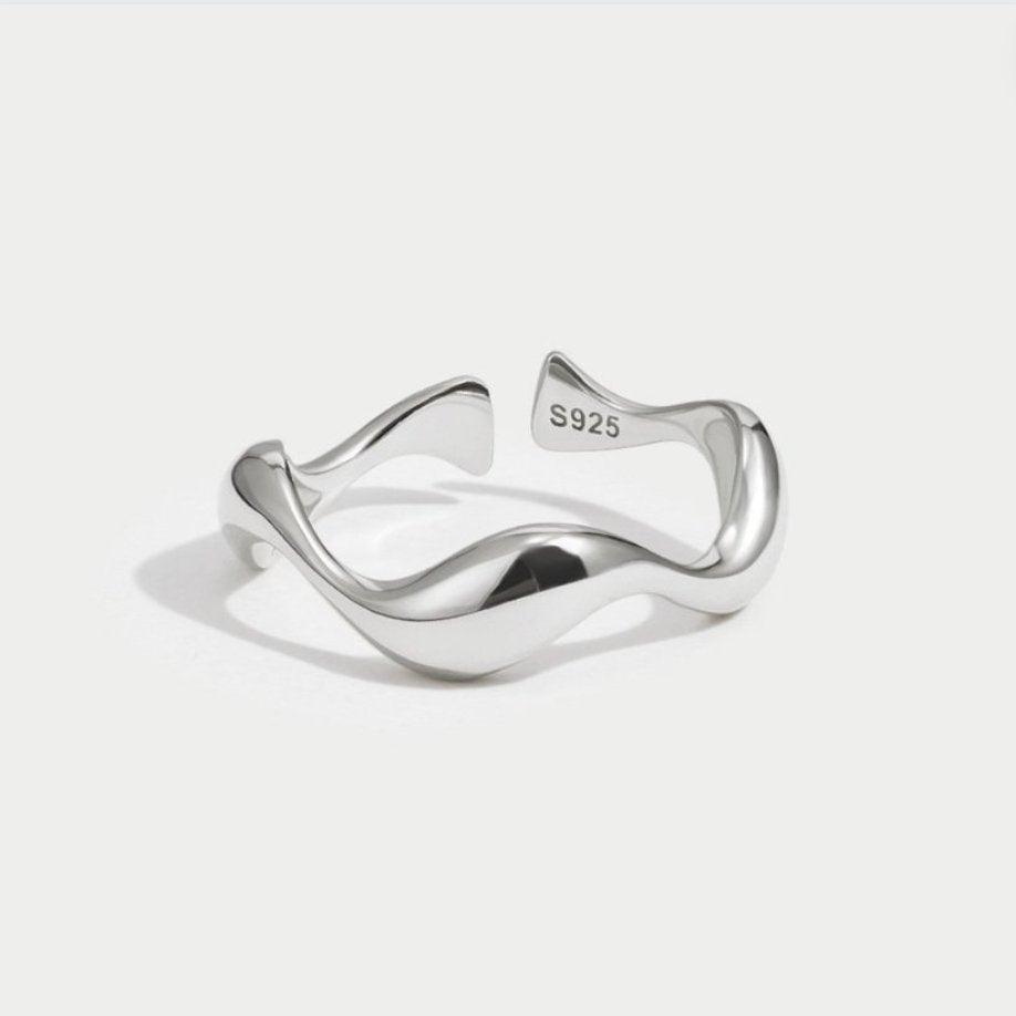 Wellen - Minimalistischer Ring